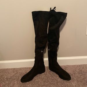 Zara over the knee bootS